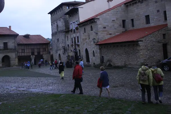 Plaza de Ramón y Pelayo, en Santillana del Mar